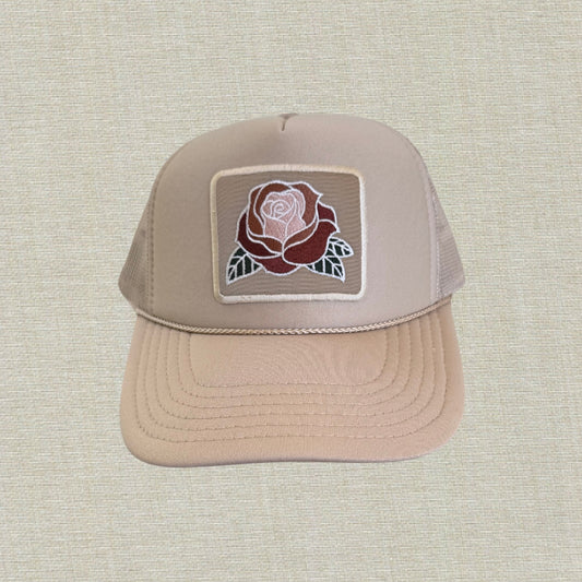 Rose Trucker Hat